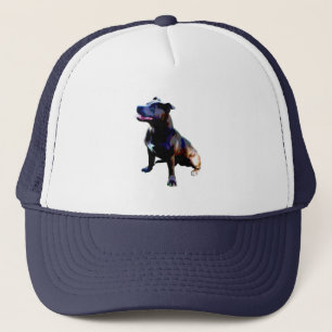 Staffordshire Bull Terrier Painted, Trucker Hat