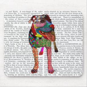 Staffordshire Bull Terrier - Patchwork Mouse Mat