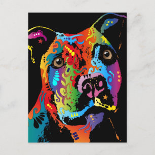 Staffordshire Bull Terrier Postcard