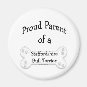 Staffordshire Bull Terrier Proud P... - Magnet