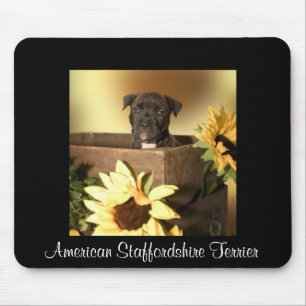 Staffordshire Bull Terrier Puppy Mouspad Mouse Mat