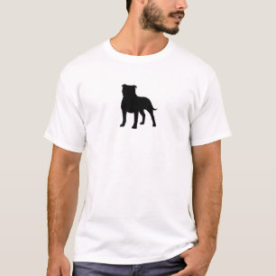 Staffordshire Bull Terrier Silhouette T-Shirt