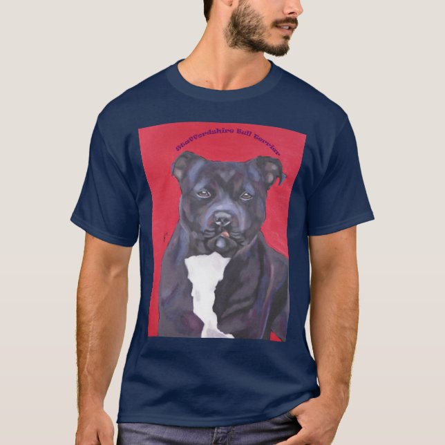 Staffordshire Bull Terrier tee (Front)