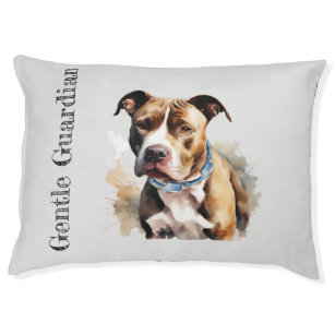 Staffordshire Bull Terrier The Gentle Guardian🐾 Pet Bed