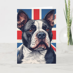 Staffordshire Bull Terrier United Kingdom Card