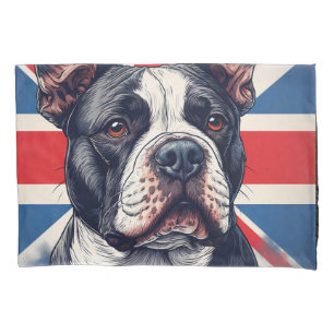 Staffordshire Bull Terrier United Kingdom Pillowcase