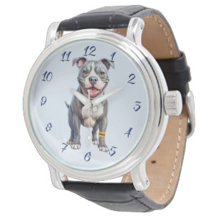 Staffordshire Bull Terrier Watch for Men