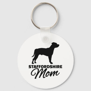Staffordshire Mum Key Ring