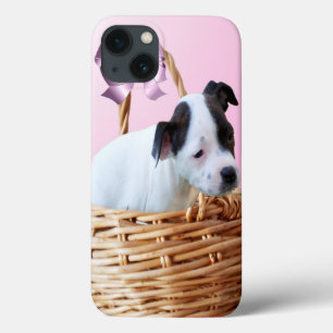 Staffordshire Puppy In A Basket,  iPhone 13 Case