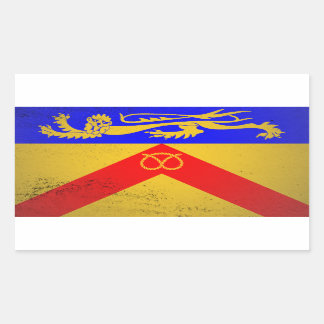 Staffordshire Rectangular Sticker