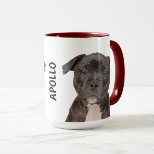 Staffordshire Terrier personalised mug