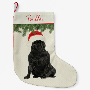 Staffordshire Terrier Vintage Style Small Christmas Stocking