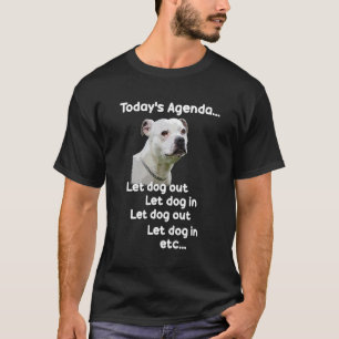 Staffy Staffordshire Bull Terrier funny pet dog gi T-Shirt