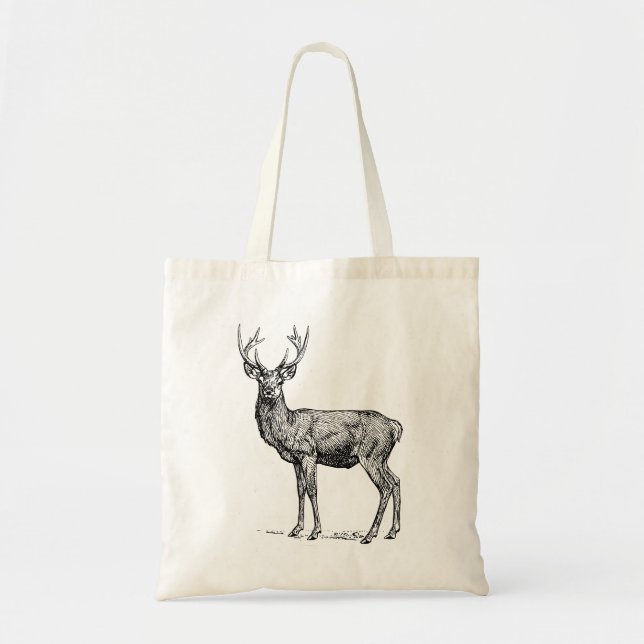 Stag 02 tote bag (Front)