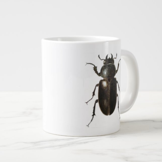 Stag Beetle 2011 Large Coffee Mug (Front Right)