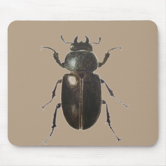 Stag Beetle 2011 Mouse Mat (Front)
