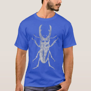 Stag Beetle Bug Men Boys Girls Arty Insects Gift T-Shirt