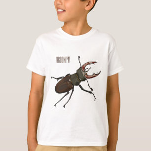 Stag beetle cartoon illustration T-Shirt