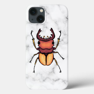Stag Beetle Insect Art Entomology iPhone 13 Case