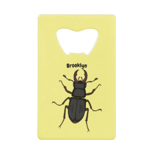 Stag beetle insect illustration