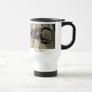 Stag Beetle,Prosopocoilus inclinatus Travel Mug