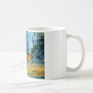 Stag / Buck  Deer, Bright blue Sky Coffee Mug