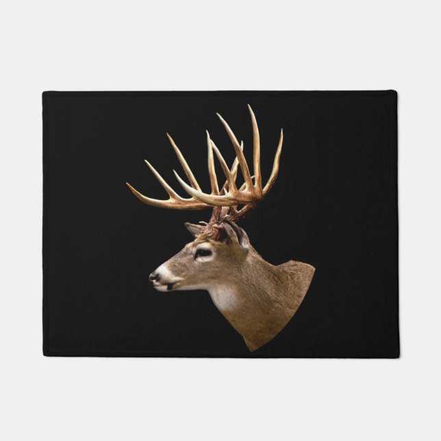 Stag Buck Deer Doormat (Front)