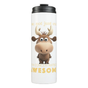 Stag Concentrated Awesome Cute Adorable Funny  Thermal Tumbler