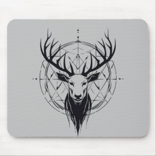 Stag Deer Animal Freedom World Wildlife Wonder Art Mouse Mat