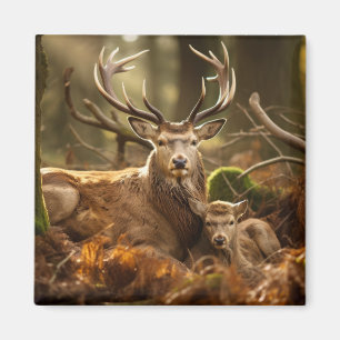 Stag Deer Animal Wild Beauty Freedom Wilderness Magnet