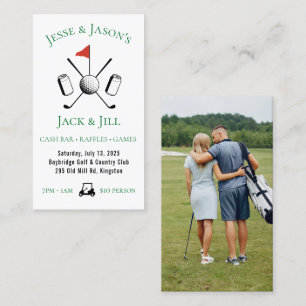 Stag & doe /Jack and Jill Golf Theme Event Tickets