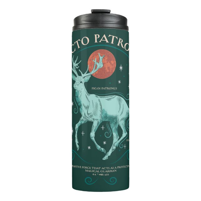 Stag Expecto Patronum Graphic Thermal Tumbler (Front)