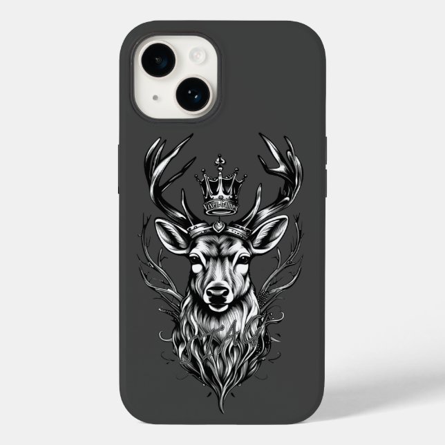 Stag Husband King  Case-Mate iPhone Case (Back)