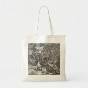 Stag In The Forest Tote Bag