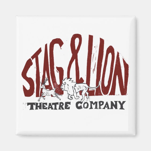 Stag & Lion Magnet (Front)