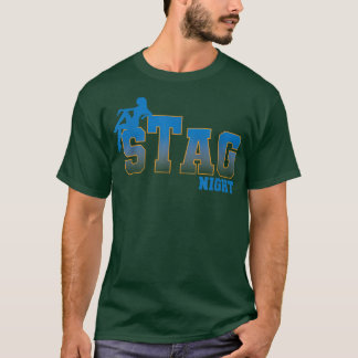 Stag Night Stag Party Celebration Bachelor Party  T-Shirt