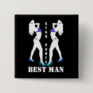 STAG PARTY BADGE