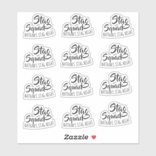 Stag Squad Personalised Stag Night