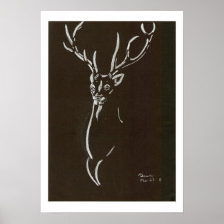 STAG STALKING POSTER