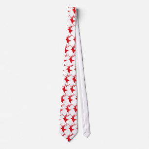 Stag Tie [red]