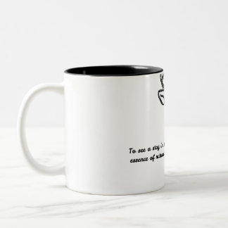 stag Two-Tone coffee mug