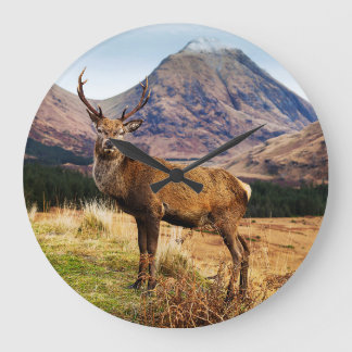 Stag Wall Clock