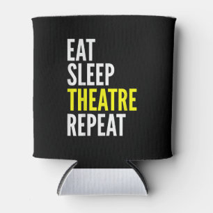 Stage Actor Gift T - Eat Sleep Actress Repeat Can Cooler