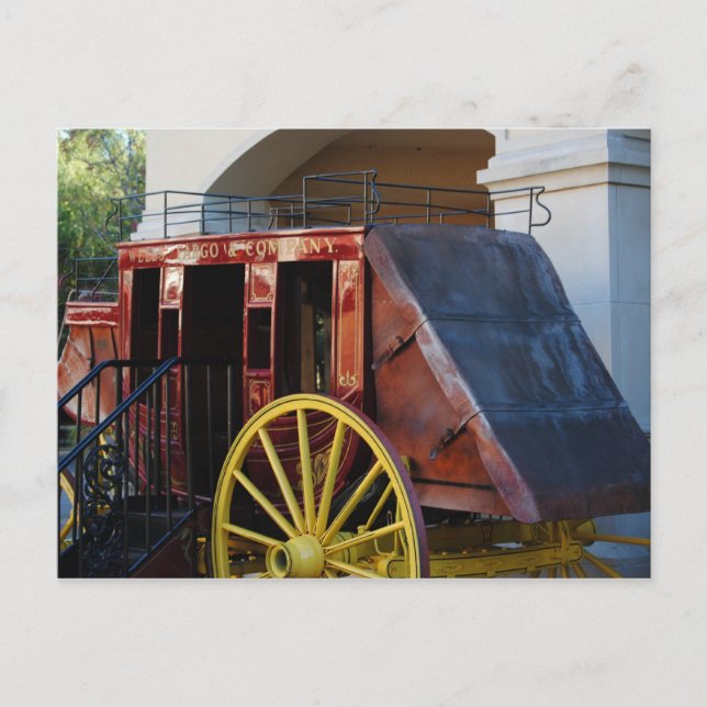 Stage Coach Postcard (Front)