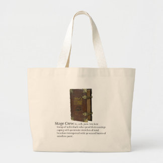 Stage Crew Large Tote Bag