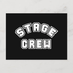 Stage Crew Postcard