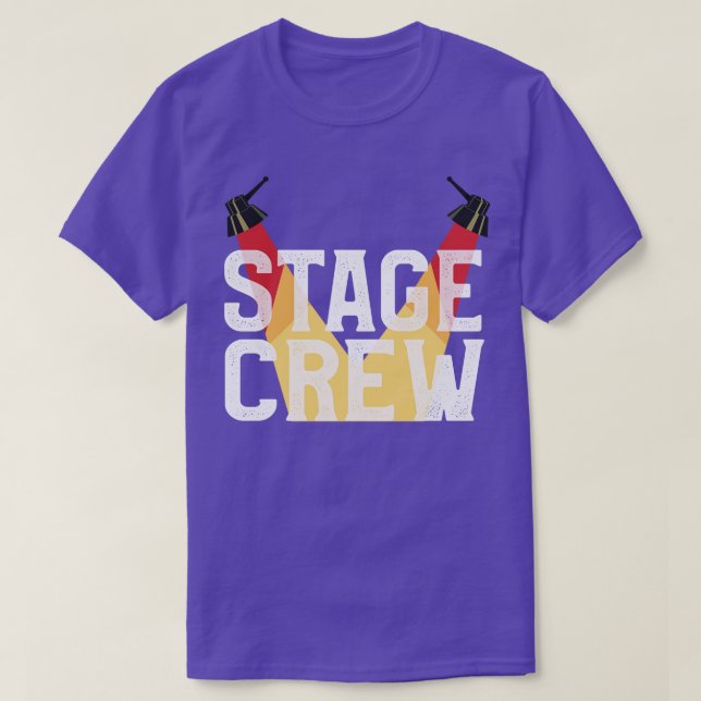 Stage Crew Tech Week Theatre T-Shirt (Design Front)