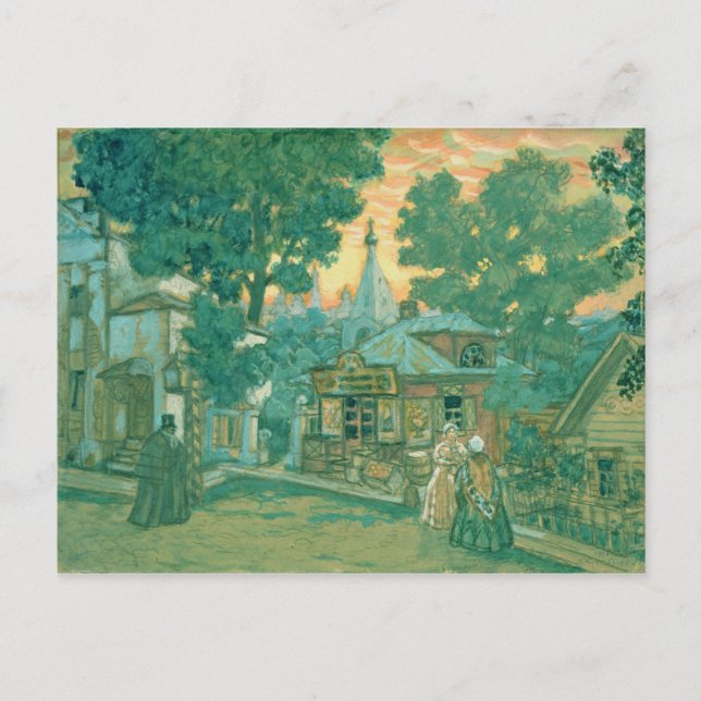 Stage design for Ostrovsky's play Postcard (Front)