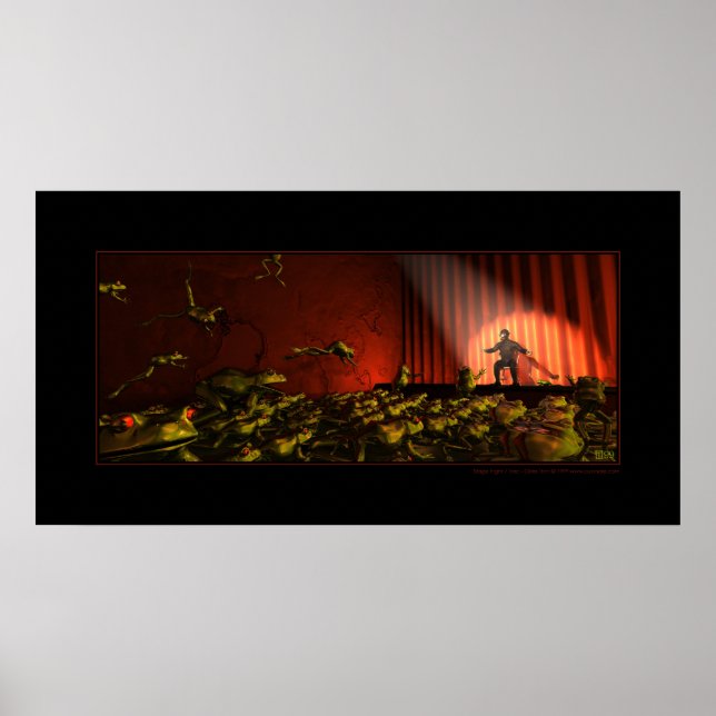 Stage fright poster (Front)