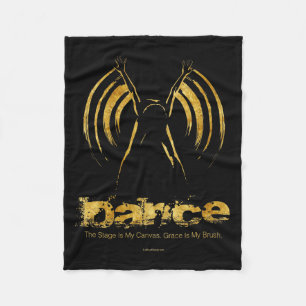 Stage Is My Canvas (Dance) Fleece Blanket